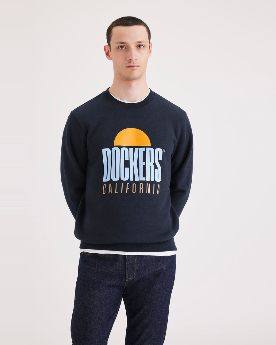 (image for) Unique Crewneck Sweatshirt, Regular Fit